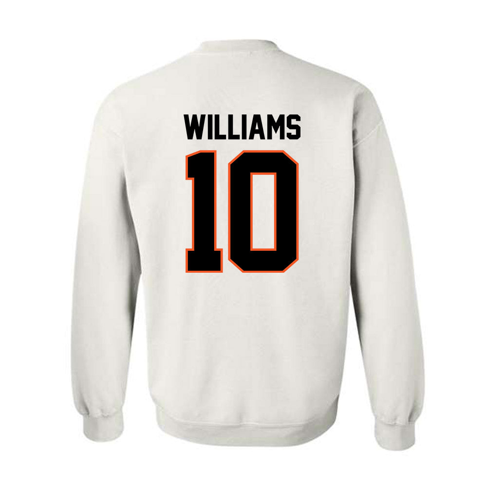 Oklahoma State - NCAA Football : James Williams - Classic Shersey Crewneck Sweatshirt-1