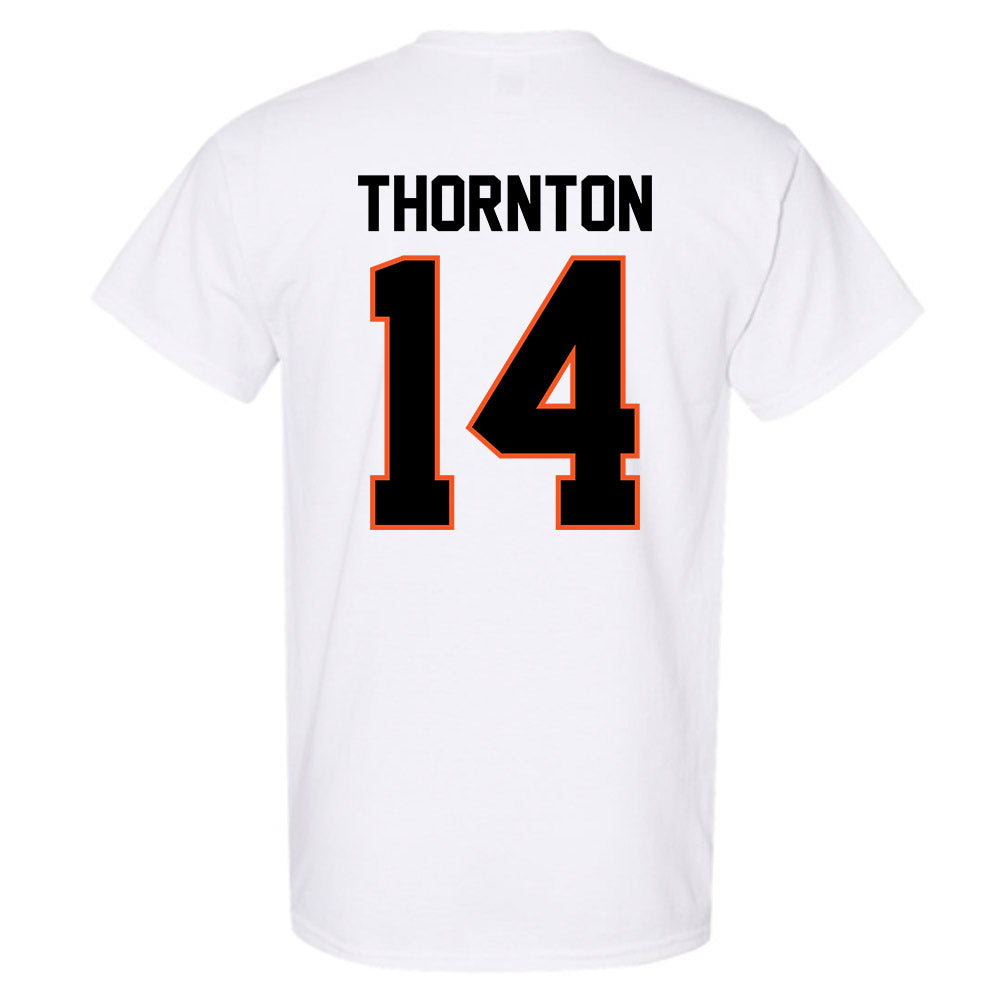 Oklahoma State - NCAA Football : Jabarie Thornton - Classic Shersey T-Shirt-1