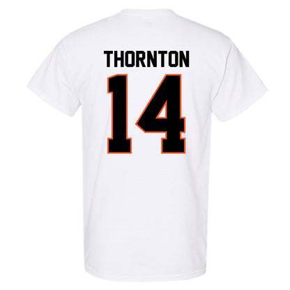 Oklahoma State - NCAA Football : Jabarie Thornton - Classic Shersey T-Shirt-1