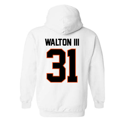 Oklahoma State - NCAA Football : Billy Walton iii - Classic Shersey Hooded Sweatshirt-1