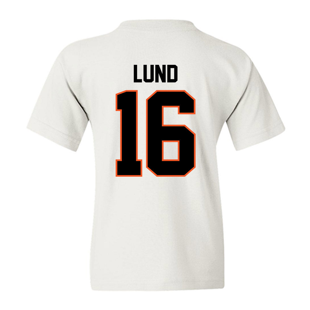 Oklahoma State - NCAA Baseball : Ethan Lund - Classic Shersey Youth T-Shirt-3