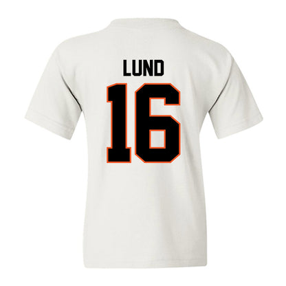 Oklahoma State - NCAA Baseball : Ethan Lund - Classic Shersey Youth T-Shirt-3