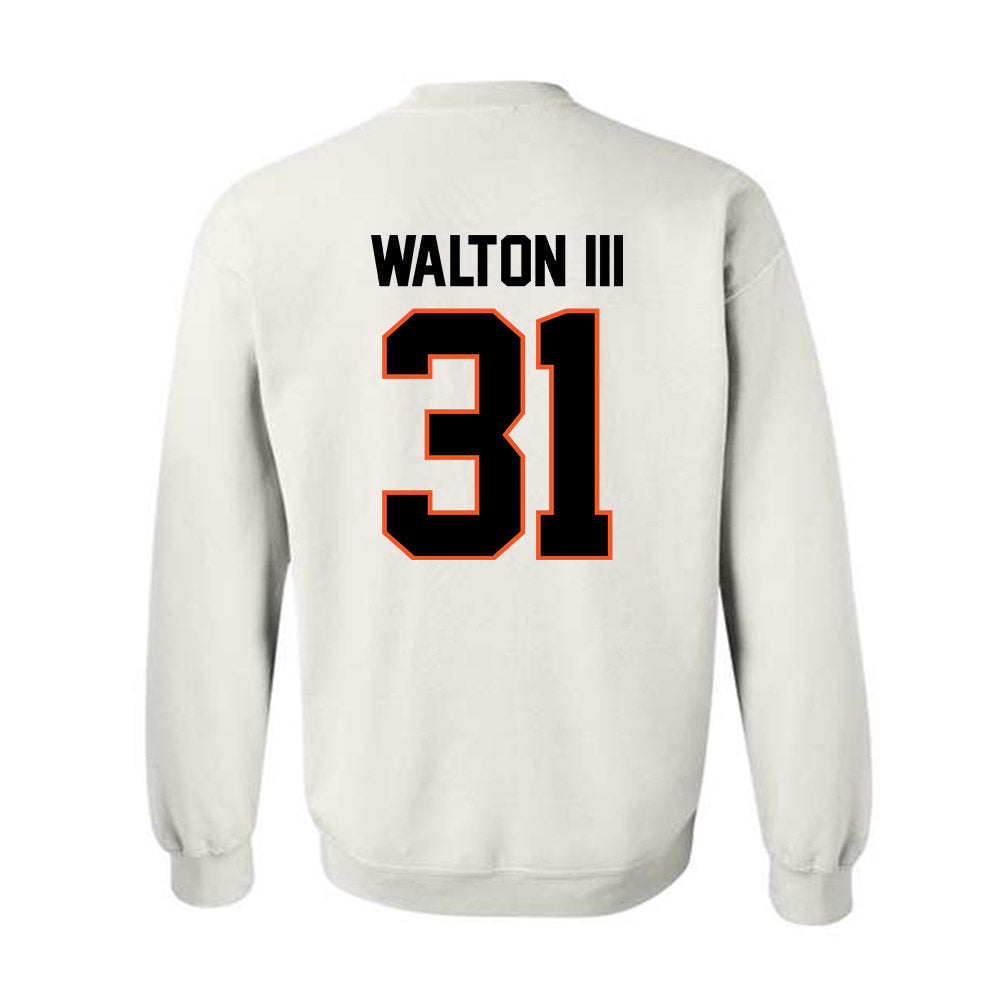 Oklahoma State - NCAA Football : Billy Walton iii - Classic Shersey Crewneck Sweatshirt-1