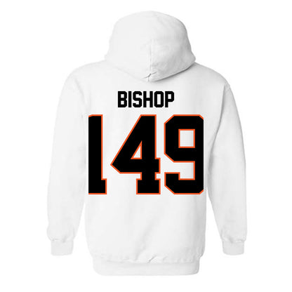 Oklahoma State - NCAA Wrestling : Max Bishop - Classic Shersey Hooded Sweatshirt-1