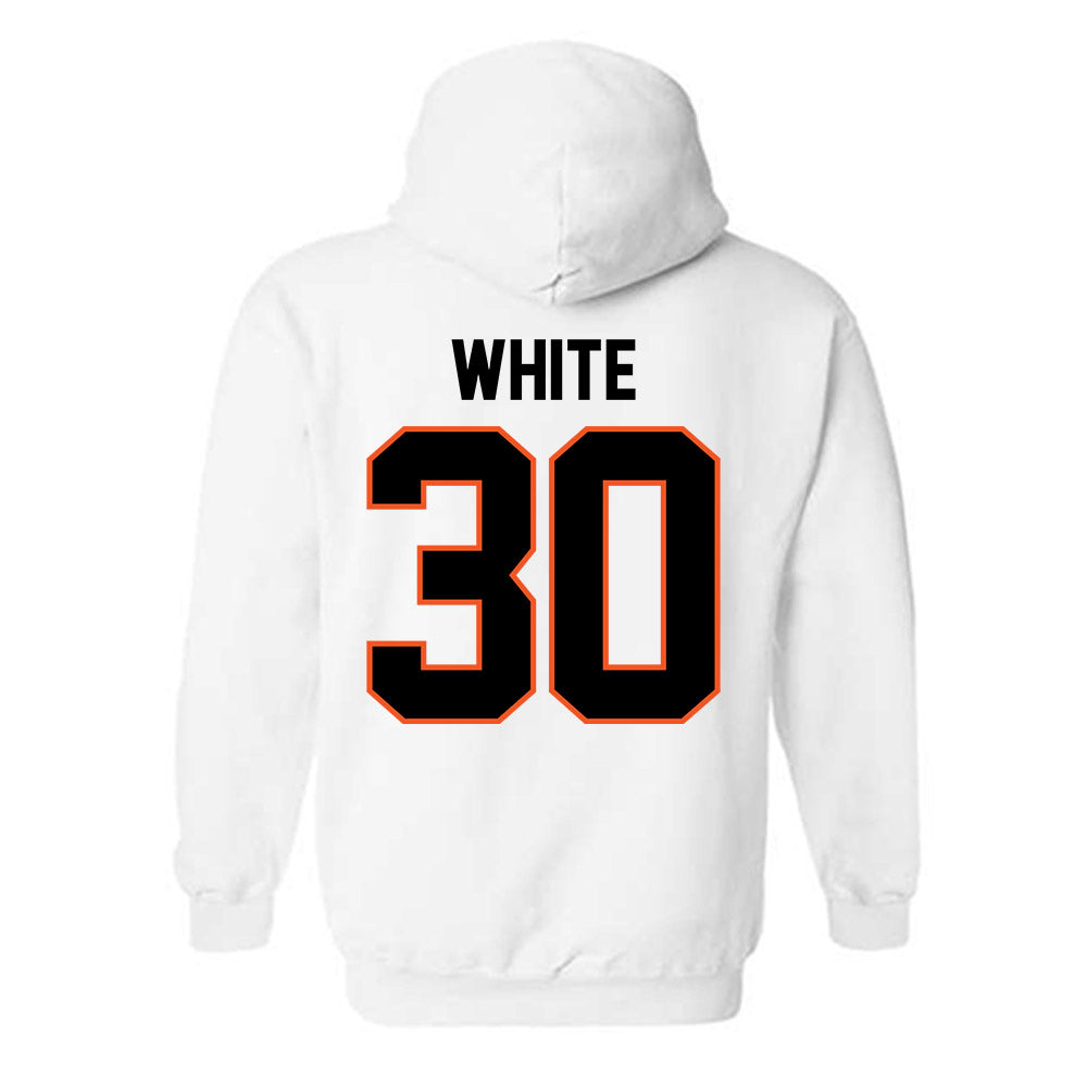 Oklahoma State - NCAA Football : Jaylon White - Classic Shersey Hooded Sweatshirt-1