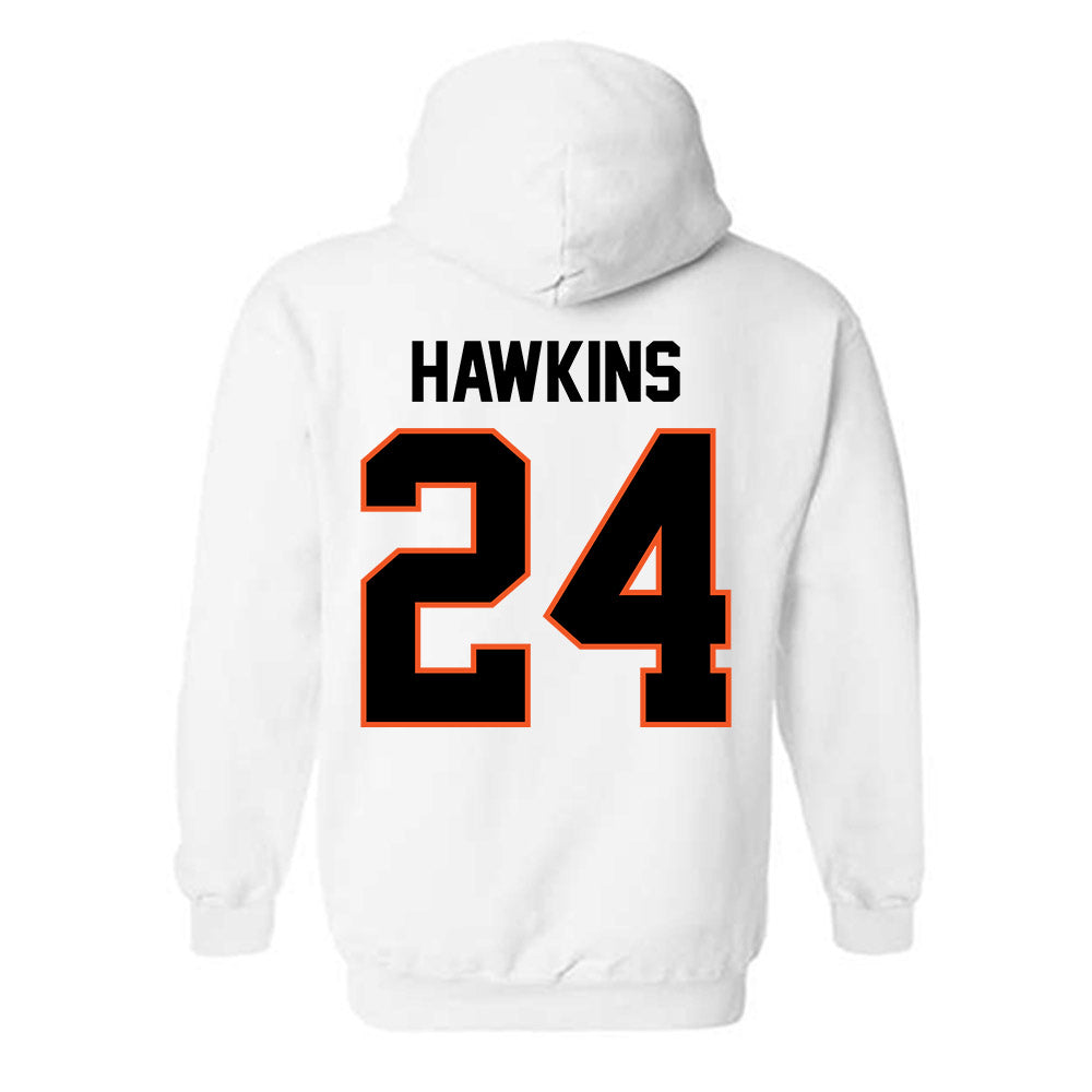Oklahoma State - NCAA Football : Caleb Hawkins - Classic Shersey Hooded Sweatshirt-1