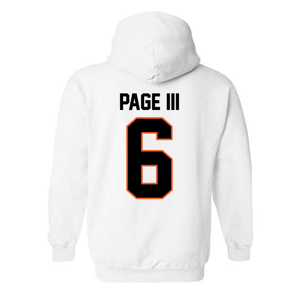 Oklahoma State - NCAA Football : Tre Page III - Classic Shersey Hooded Sweatshirt-1