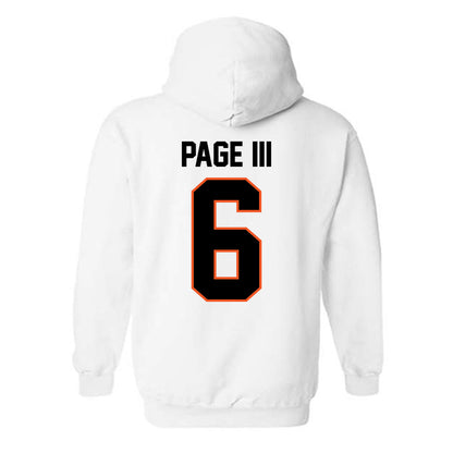 Oklahoma State - NCAA Football : Tre Page III - Classic Shersey Hooded Sweatshirt-1