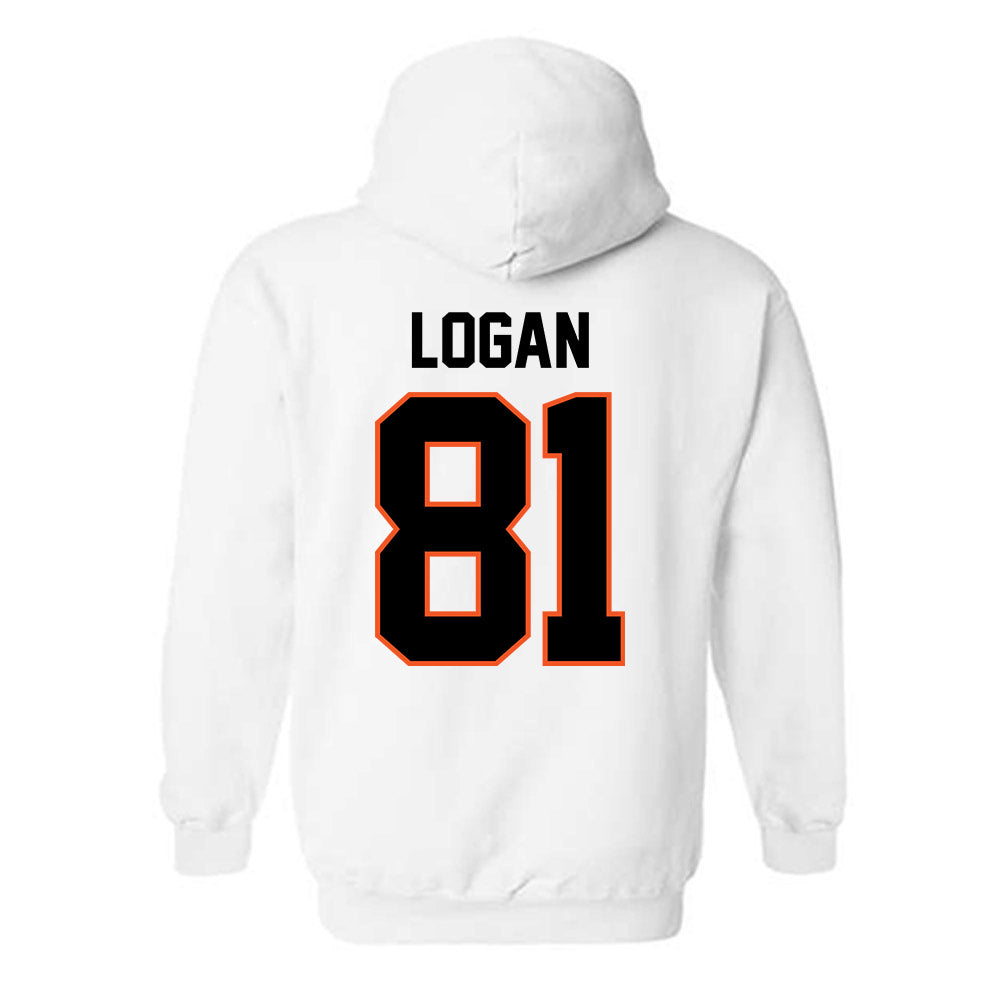 Oklahoma State - NCAA Football : Luke Logan - Classic Shersey Hooded Sweatshirt-1