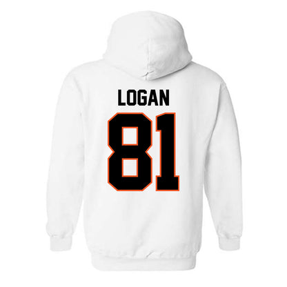 Oklahoma State - NCAA Football : Luke Logan - Classic Shersey Hooded Sweatshirt-1