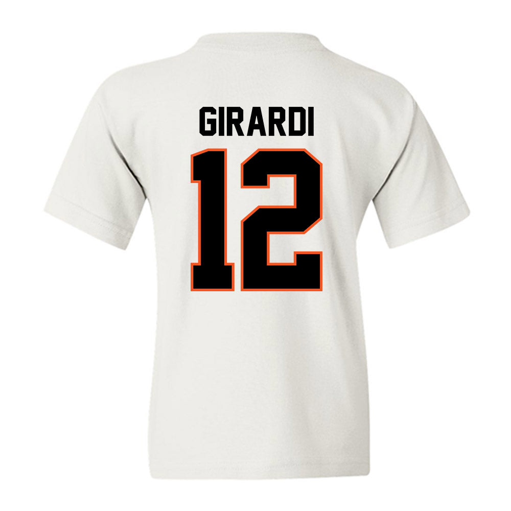 Oklahoma State - NCAA Women's Basketball : Lena Girardi - Classic Shersey Youth T-Shirt-1