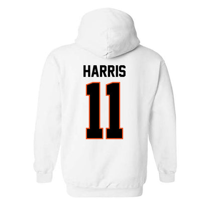 Oklahoma State - NCAA Football : Rodney Harris - Classic Shersey Hooded Sweatshirt-1