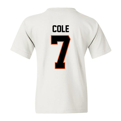 Oklahoma State - NCAA Men's Basketball : Kirk Cole - Classic Shersey Youth T-Shirt-1