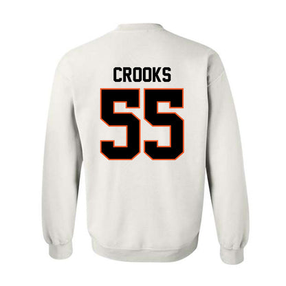 Oklahoma State - NCAA Women's Basketball : Audi Crooks - Classic Shersey Crewneck Sweatshirt-1