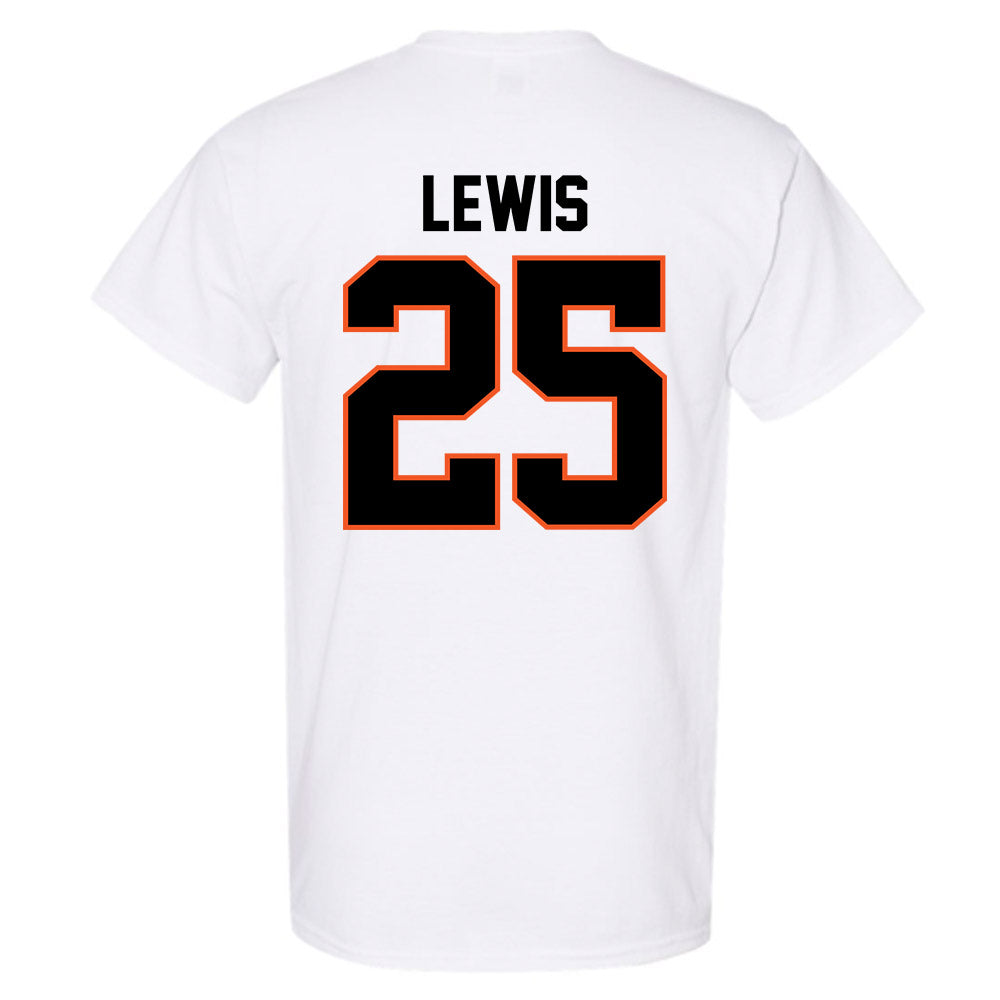 Oklahoma State - NCAA Football : Kollin Lewis - Classic Shersey T-Shirt-1