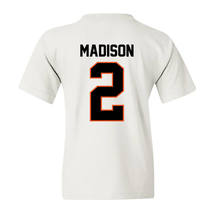 Oklahoma State - NCAA Women's Soccer : Victoria Madison - Classic Shersey Youth T-Shirt-1