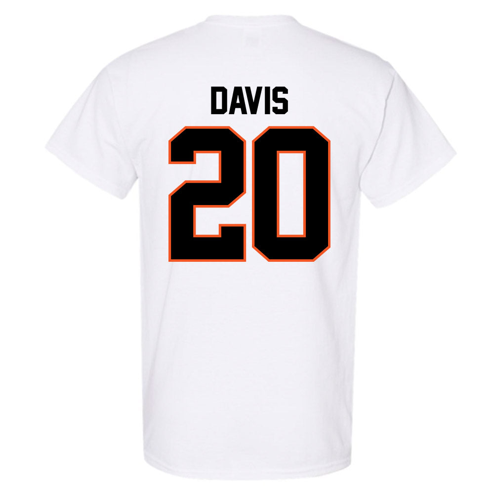 Oklahoma State - NCAA Football : Taurean Davis - Classic Shersey T-Shirt-1