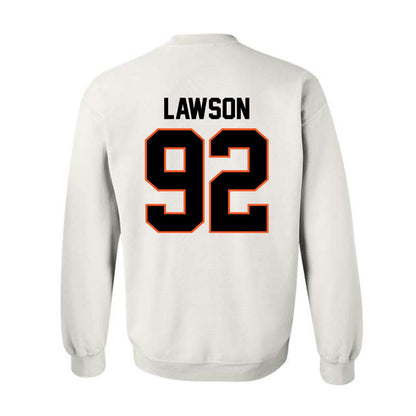 Oklahoma State - NCAA Football : Jerry Lawson - Classic Shersey Crewneck Sweatshirt-1