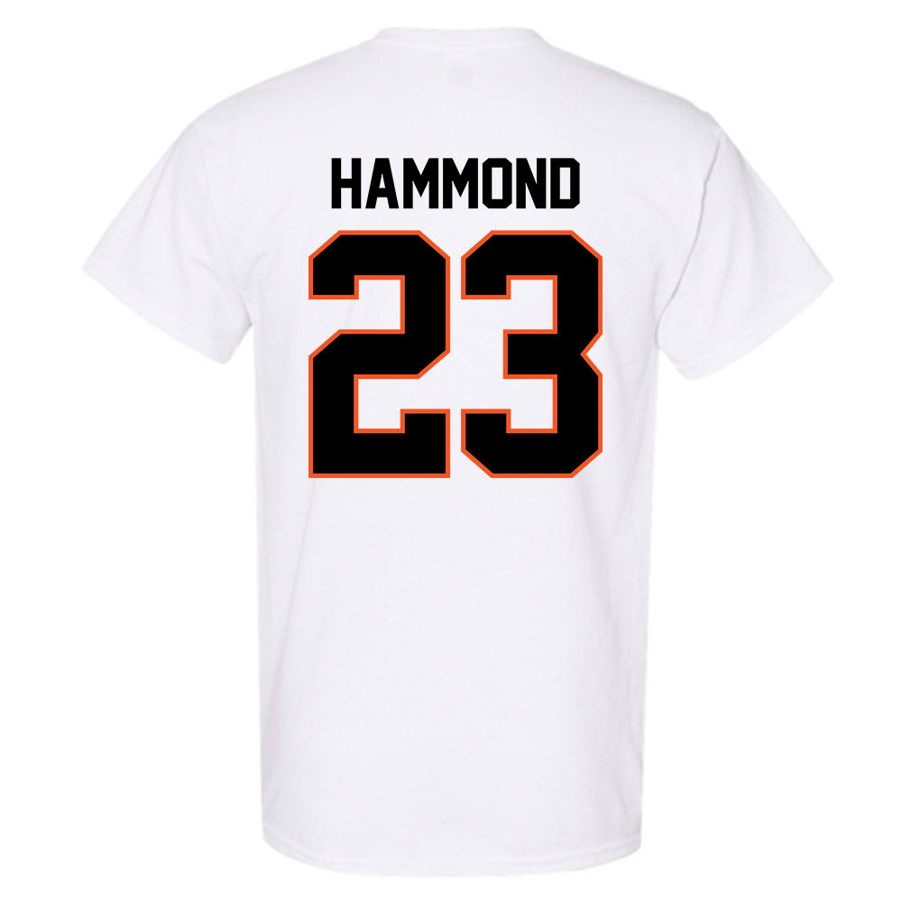 Oklahoma State - NCAA Football : Oscar Hammond - Classic Shersey T-Shirt-1