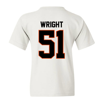 Oklahoma State - NCAA Men's Basketball : John-Michael Wright - Classic Shersey Youth T-Shirt