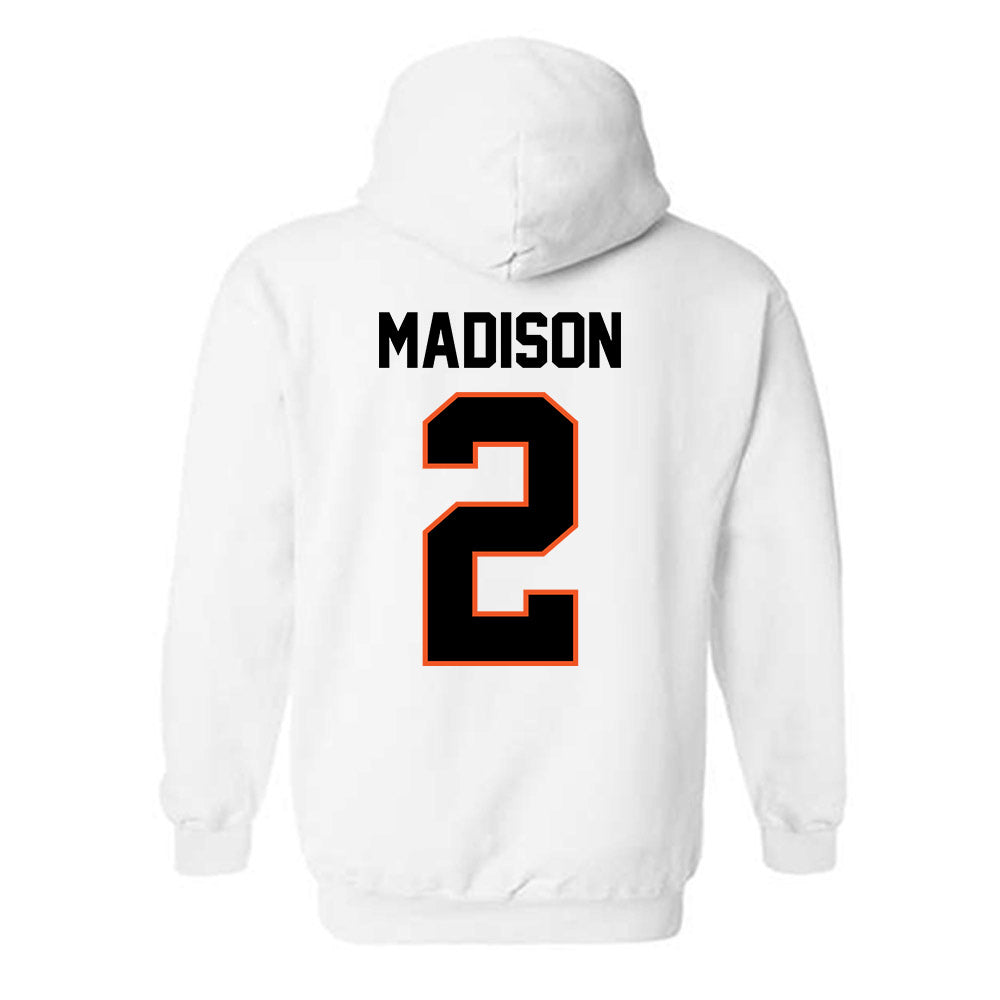 Oklahoma State - NCAA Women's Soccer : Victoria Madison - Classic Shersey Hooded Sweatshirt-1