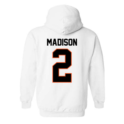Oklahoma State - NCAA Women's Soccer : Victoria Madison - Classic Shersey Hooded Sweatshirt-1