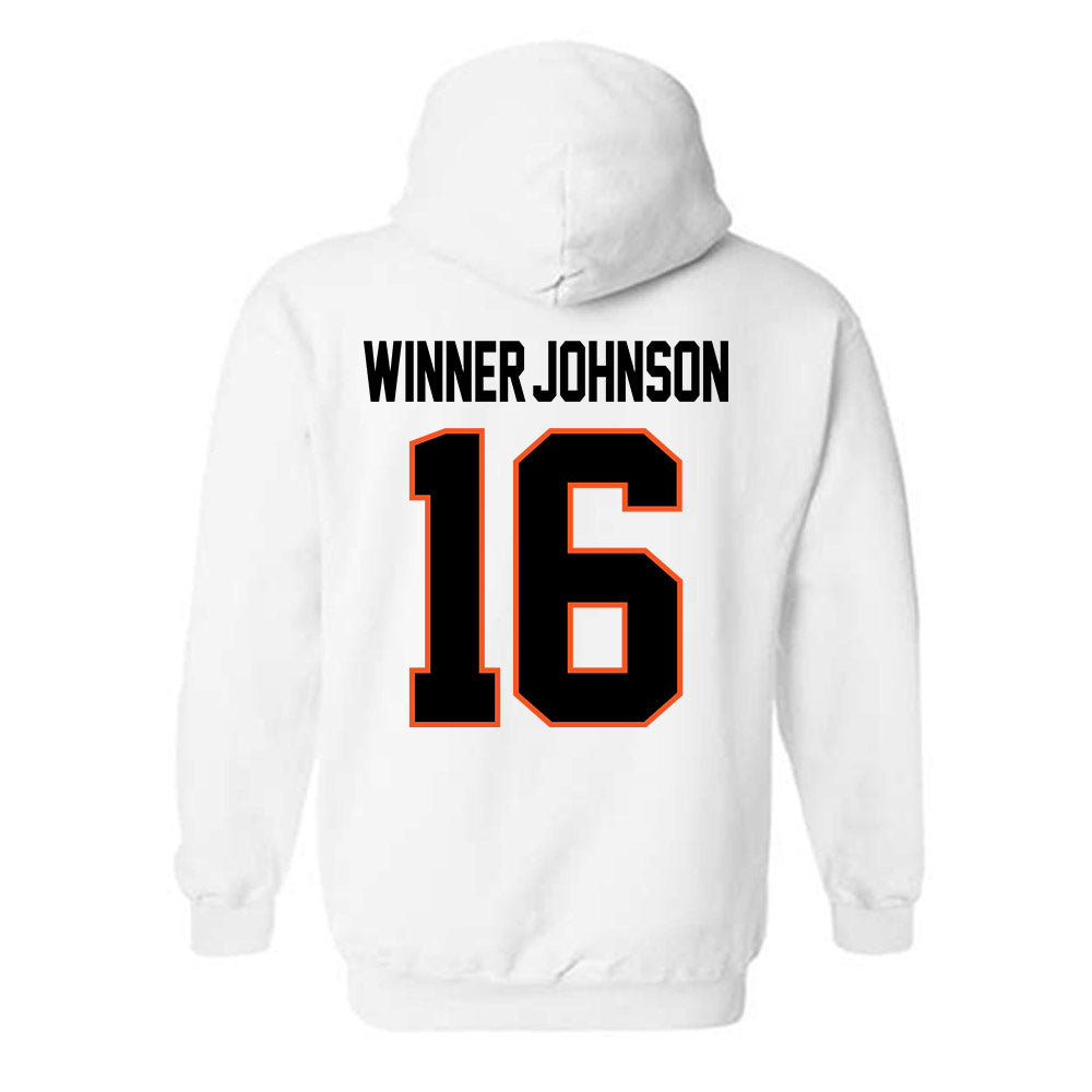 Oklahoma State - NCAA Football : Dallas Winner-Johnson - Classic Shersey Hooded Sweatshirt-1