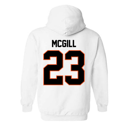 Oklahoma State - NCAA Women's Basketball : Liv McGill - Classic Shersey Hooded Sweatshirt-1