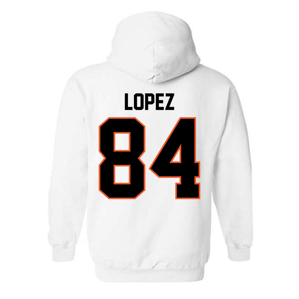 Oklahoma State - NCAA Football : Matrail Lopez - Classic Shersey Hooded Sweatshirt-1