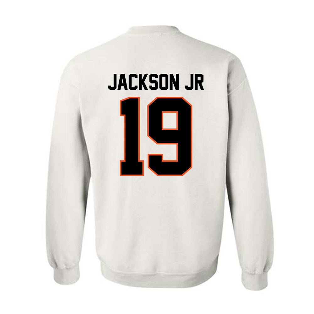 Oklahoma State - NCAA Football : DJ Jackson Jr - Classic Shersey Crewneck Sweatshirt-1