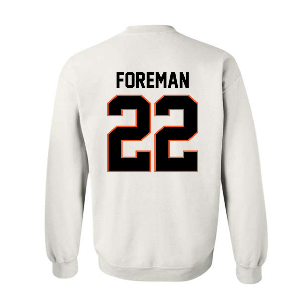 Oklahoma State - NCAA Football : Kobi Foreman - Classic Shersey Crewneck Sweatshirt-1