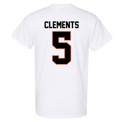 Oklahoma State - NCAA Football : Saadiq Clements - Classic Shersey T-Shirt-1