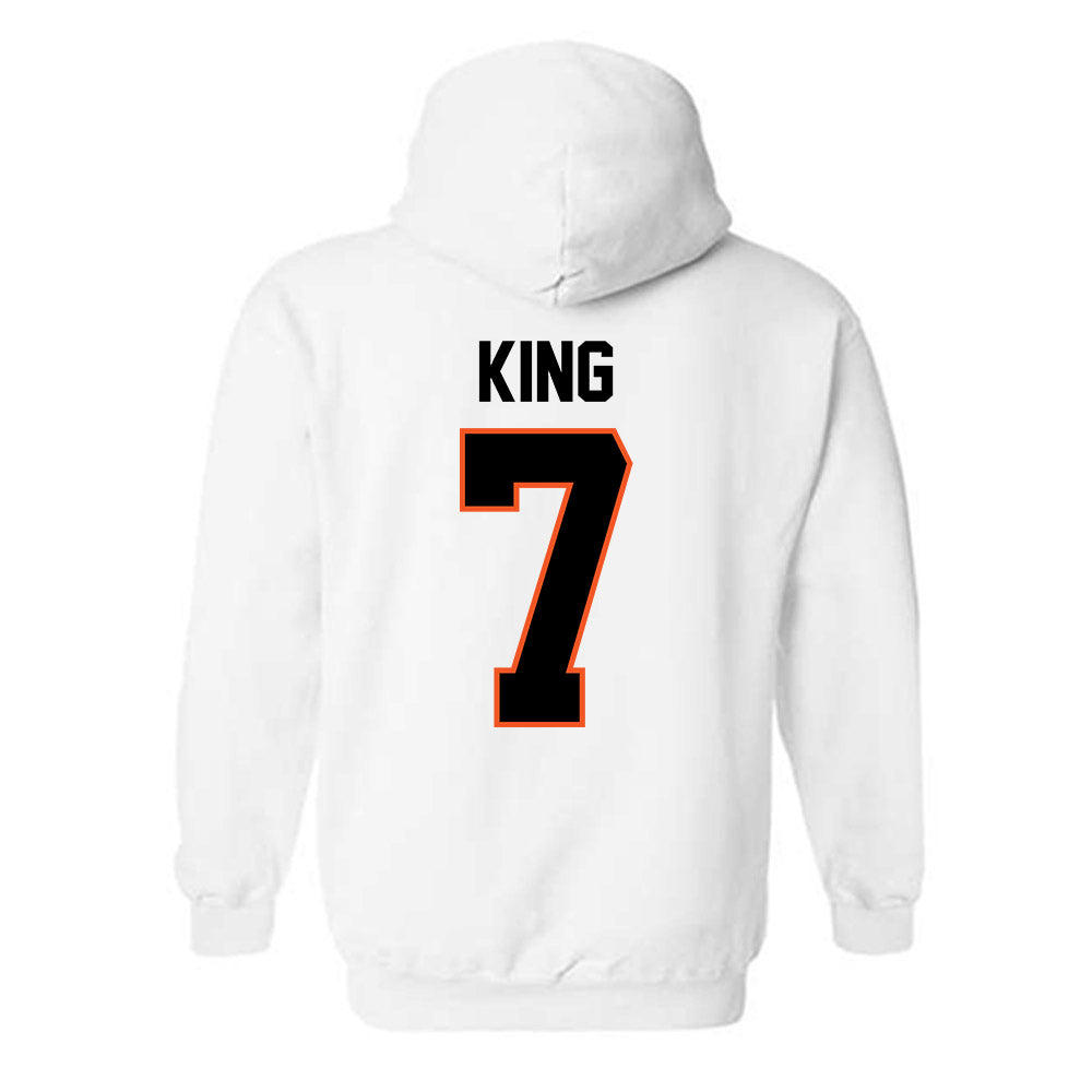 Oklahoma State - NCAA Women's Soccer : Sherline King - Classic Shersey Hooded Sweatshirt-1