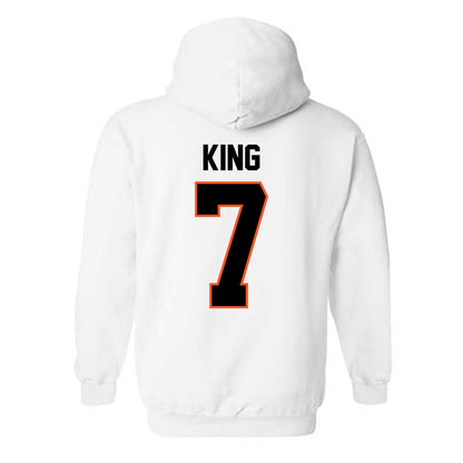 Oklahoma State - NCAA Women's Soccer : Sherline King - Classic Shersey Hooded Sweatshirt-1