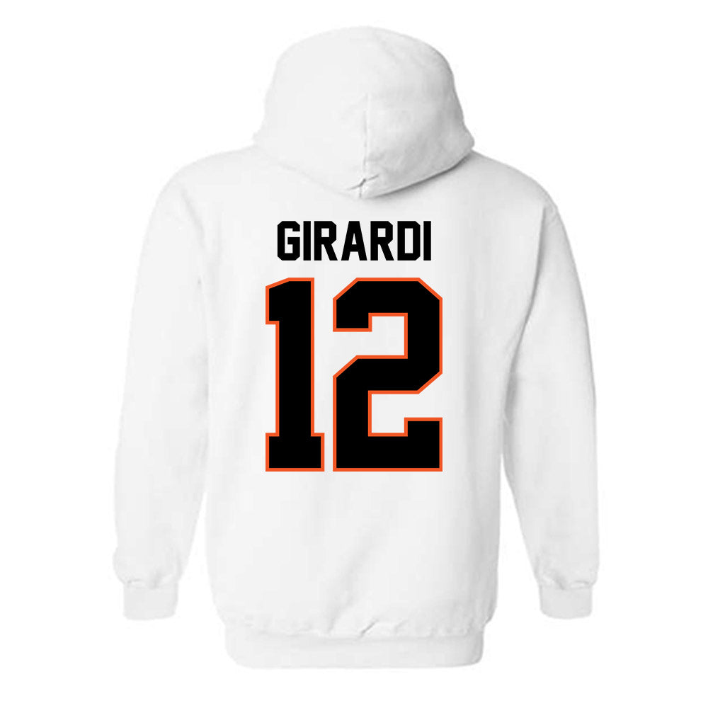 Oklahoma State - NCAA Women's Basketball : Lena Girardi - Classic Shersey Hooded Sweatshirt-1