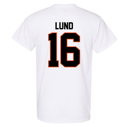 Oklahoma State - NCAA Baseball : Ethan Lund - Classic Shersey T-Shirt-2