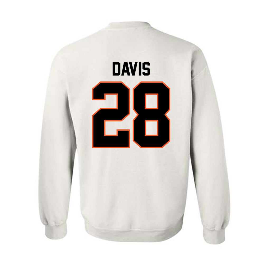 Oklahoma State - NCAA Football : Marrel Davis - Classic Shersey Crewneck Sweatshirt-1