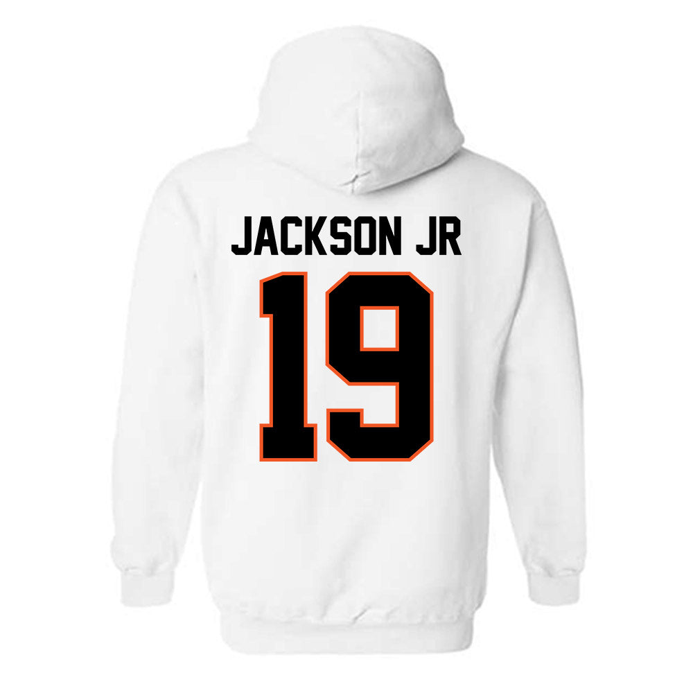 Oklahoma State - NCAA Football : DJ Jackson Jr - Classic Shersey Hooded Sweatshirt-1