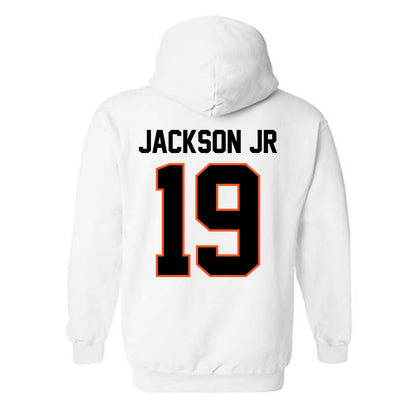 Oklahoma State - NCAA Football : DJ Jackson Jr - Classic Shersey Hooded Sweatshirt-1