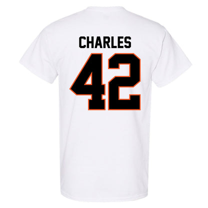 Oklahoma State - NCAA Football : Malik Charles - Classic Shersey T-Shirt-1
