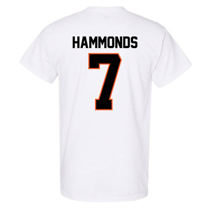 Oklahoma State - NCAA Football : Quinton Hammonds - Classic Shersey T-Shirt-1