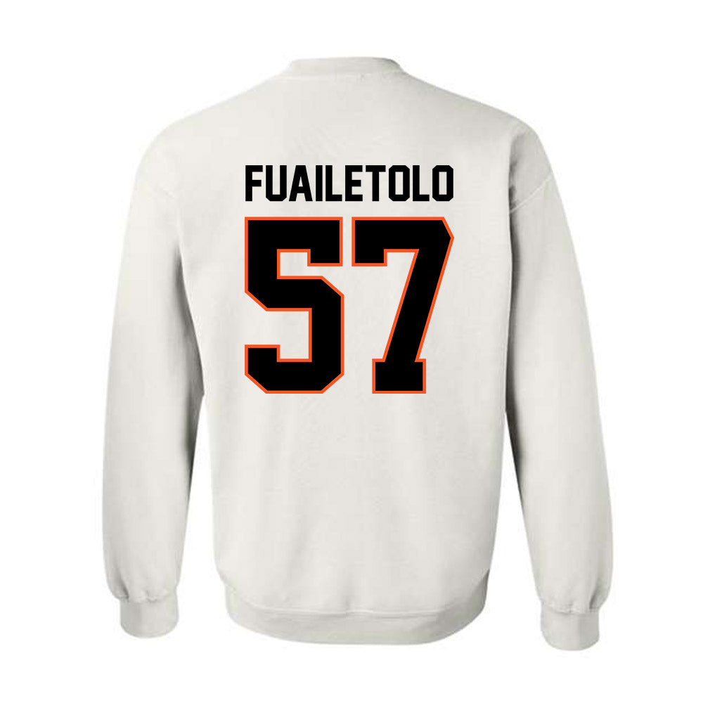 Oklahoma State - NCAA Football : Simona Fuailetolo - Classic Shersey Crewneck Sweatshirt-1