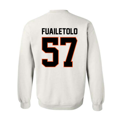 Oklahoma State - NCAA Football : Simona Fuailetolo - Classic Shersey Crewneck Sweatshirt-1