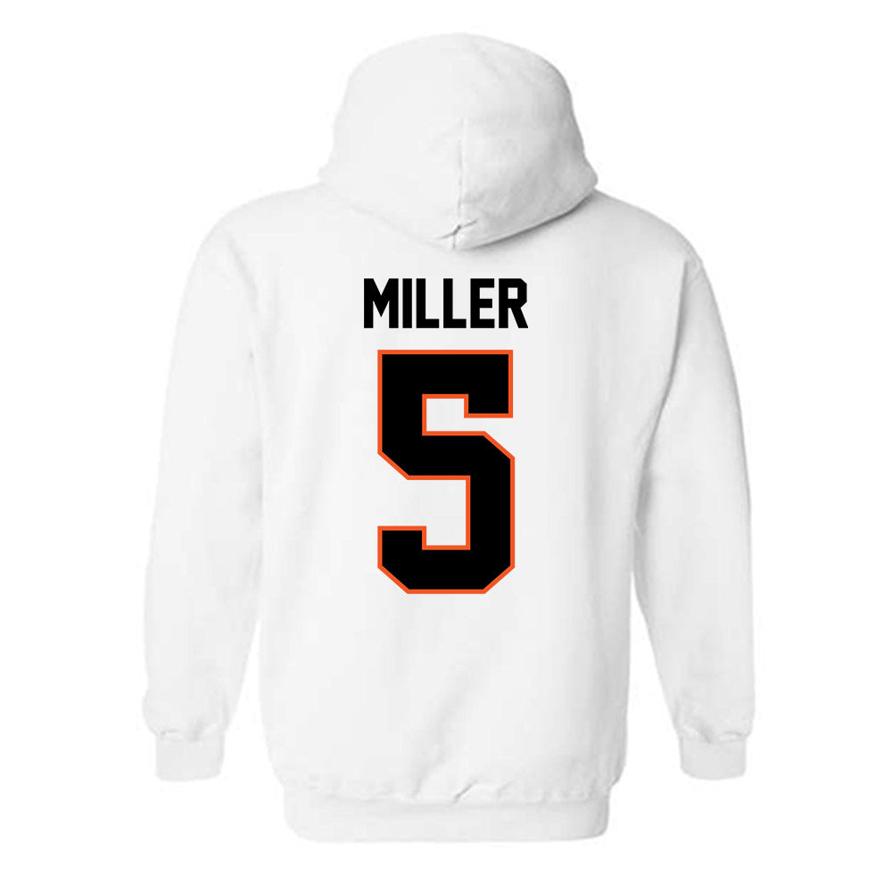 Oklahoma State - NCAA Men's Basketball : Vyctorius Miller - Classic Shersey Hooded Sweatshirt-1