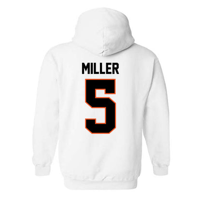 Oklahoma State - NCAA Men's Basketball : Vyctorius Miller - Classic Shersey Hooded Sweatshirt-1