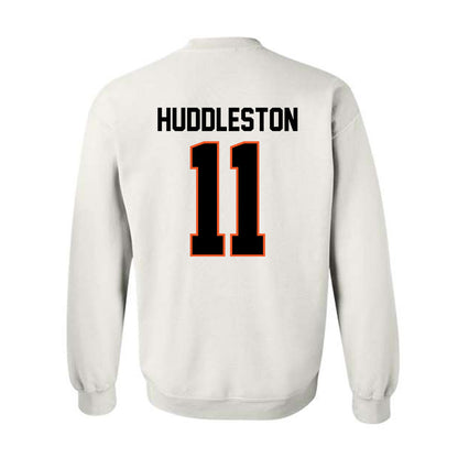 Oklahoma State - NCAA Football : Keviyan Huddleston - Classic Shersey Crewneck Sweatshirt-1