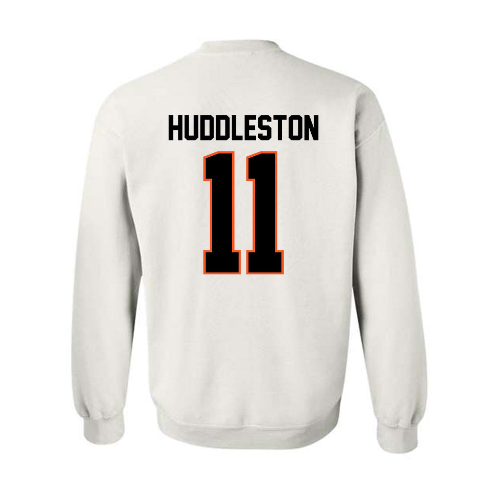 Oklahoma State - NCAA Football : Keviyan Huddleston - Classic Shersey Crewneck Sweatshirt-1