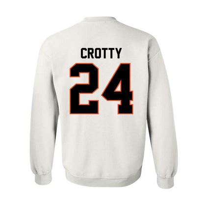 Oklahoma State - NCAA Men's Basketball : Ryan Crotty - Classic Shersey Crewneck Sweatshirt-1