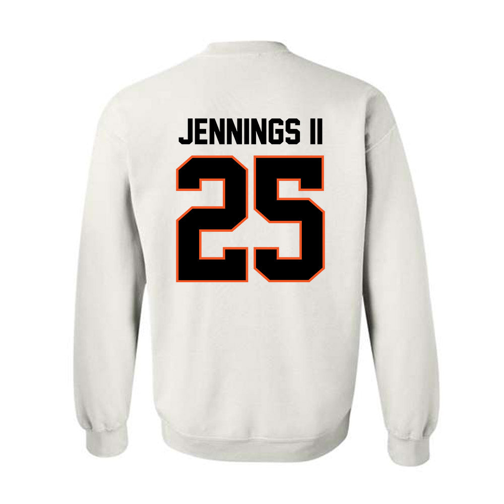 Oklahoma State - NCAA Men's Basketball : Robert Jennings II - Classic Shersey Crewneck Sweatshirt-1