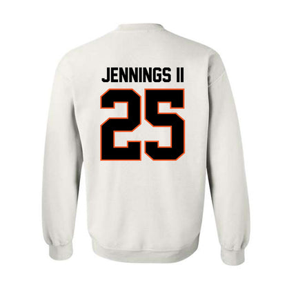 Oklahoma State - NCAA Men's Basketball : Robert Jennings II - Classic Shersey Crewneck Sweatshirt-1